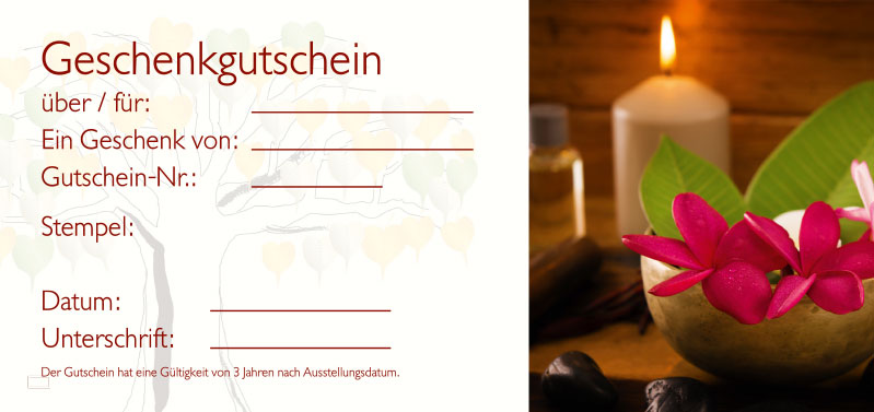 Geschenkgutschein